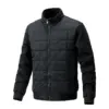 Stand Collar Knitted Sleeve Thin Cotton Coat