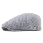 ffacac1a-2c7c-4d1d-b303-feea095bc205.webp Breathable Sun-Protective Mesh Beret Hat with Conical Crown