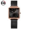 108WH black face black mesh belt