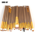 13919599943_68133046.jpg Factory direct sale MAANGE 20pcs makeup brush set with wooden handle ultralight 85g makeup tool