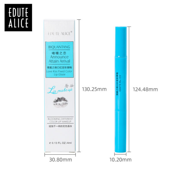 Waterproof Liquid Lip Glaze That Resists Transfer - Solid Color