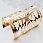 European and American fashionable bracelets, popular style hollow bracelets with exaggerated and personalized patterns