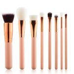 New 8 makeup brushes 8 pink makeup brushes pink rose gold makeup brushes full set of makeup tool sets