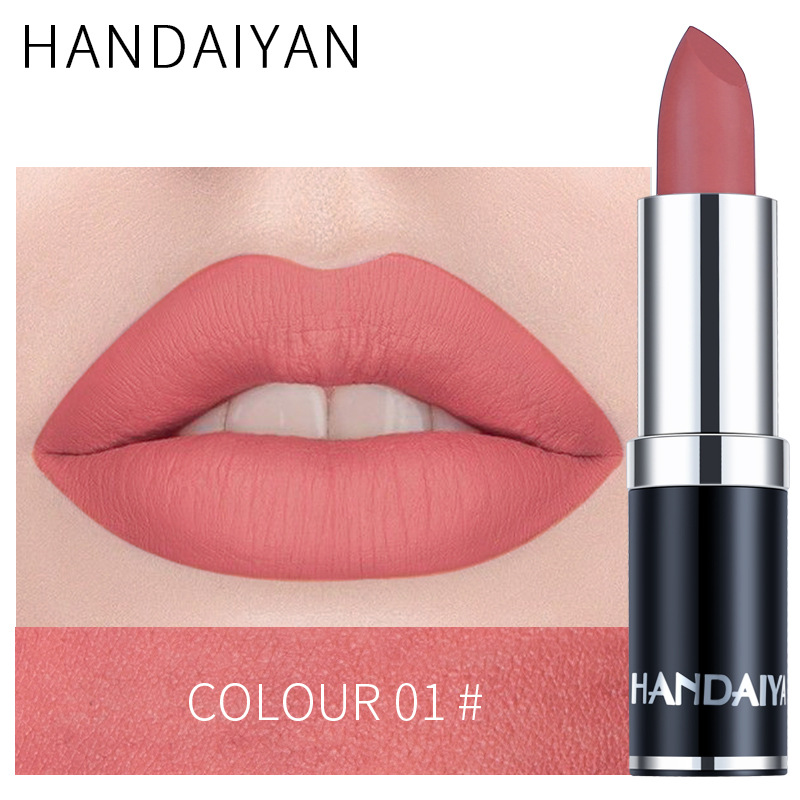 Long-Lasting Moisturizing Matte Lipstick - Velvet Finish