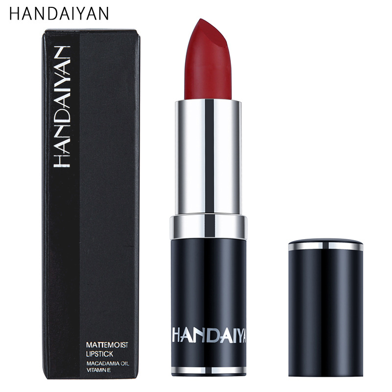 Long-Lasting Moisturizing Matte Lipstick - Velvet Finish