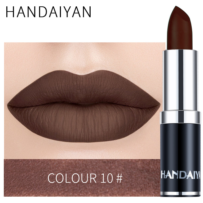 Long-Lasting Moisturizing Matte Lipstick - Velvet Finish
