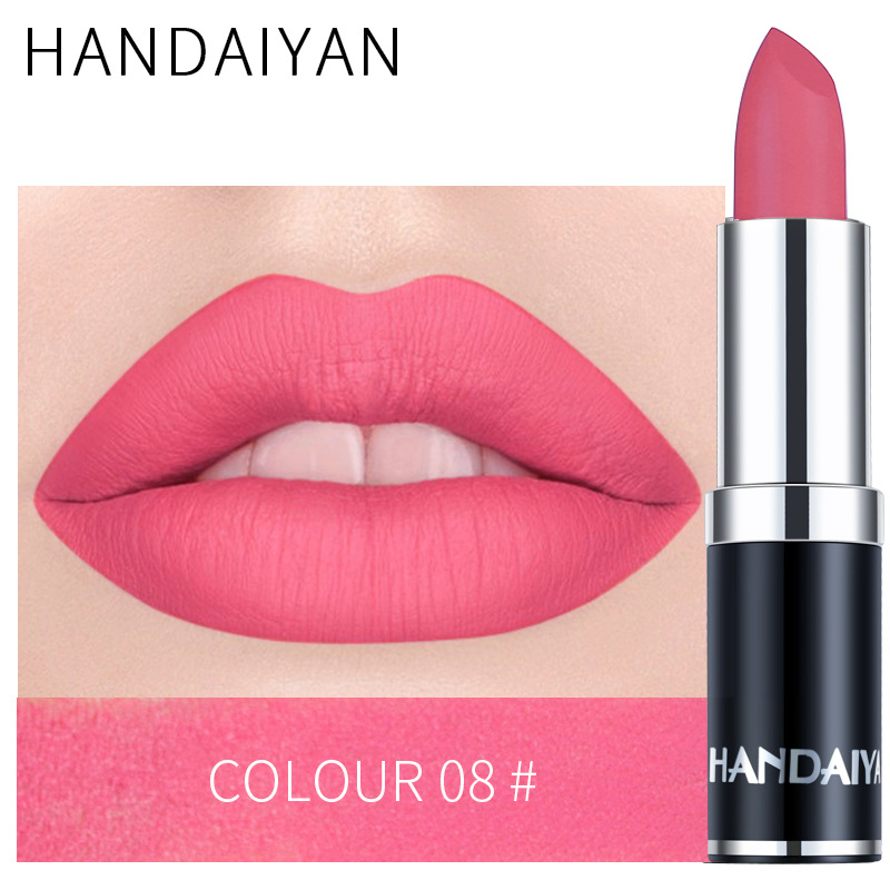 Long-Lasting Moisturizing Matte Lipstick - Velvet Finish