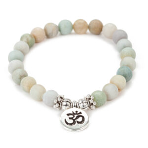 Anti-Fatigue Unisex Beaded Bracelet with Geometric Lotus Design
