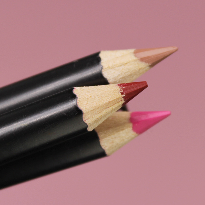 Precise 3-in-1 Lip Liner Pencil with 25 Colors - Wooden