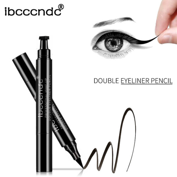 Quick-Dry Waterproof Double-Ended Eyeliner Pencil Pen Quick-Dry Waterproof Double-Ended Eyeliner Pencil Pen