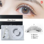 New quantum magnetic eyelash curler little devil magnetic false eyelashes 6D magnet eyelashes magnetic glue-free false eyelashes