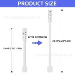 New cross-border product: Electrical Outlet Extender, bedside table extender, in stock and ready to ship.