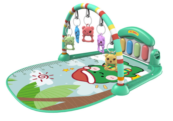 Music Baby Piano Fitness Rack Toy with Play Mat, 0-36 Months Music Baby Piano Fitness Rack Toy with Play Mat, 0-36 Months