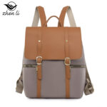 Zhenli Backpack, Niche Oxford Cloth College Style Retro Backpack for Women, Cross-border Bag Wholesale
