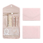 Fashion Portable Jewelry Bag High-end Jewelry Storage Bag Necklace Earrings Earrings Earrings Earrings Bracelets Rings Exquisite Jewelry