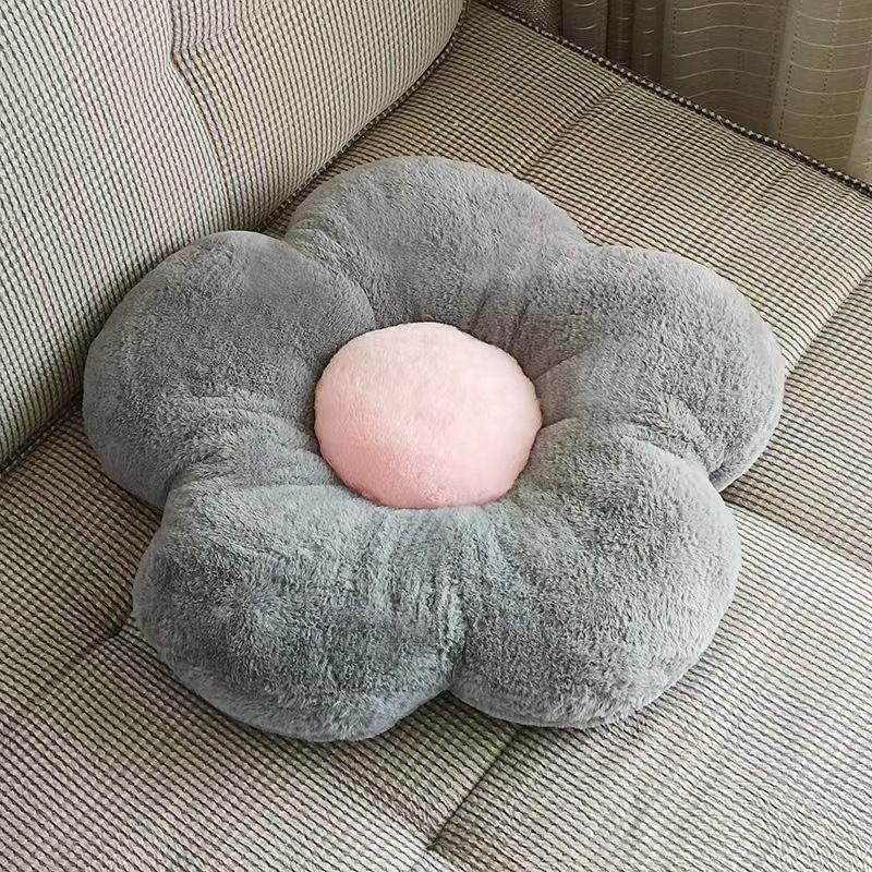 Sunflower Throw Pillow Cushions with 3 D Backrest Support