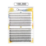 Natural Single Cluster False Eyelashes DIY Extension Set