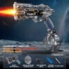Drum-operated Space Water Gun - Transformable Black [English Color Box]