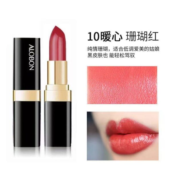 Yabang small black tube lipstick DS919 crystal bright color lipstick - cinnabar red cosmetics lipstick wholesale Yabang small black tube lipstick DS919 crystal bright color lipstick - cinnabar red cosmetics lipstick wholesale