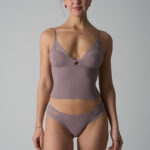 Strappy lingerie and shorts set, sexy lace lace top with bra pads, slim fit, hip-hugging, skin-friendly and breathable underwear for women.