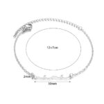 Adjustable Mama Letter Stainless Steel Bracelet Anklet