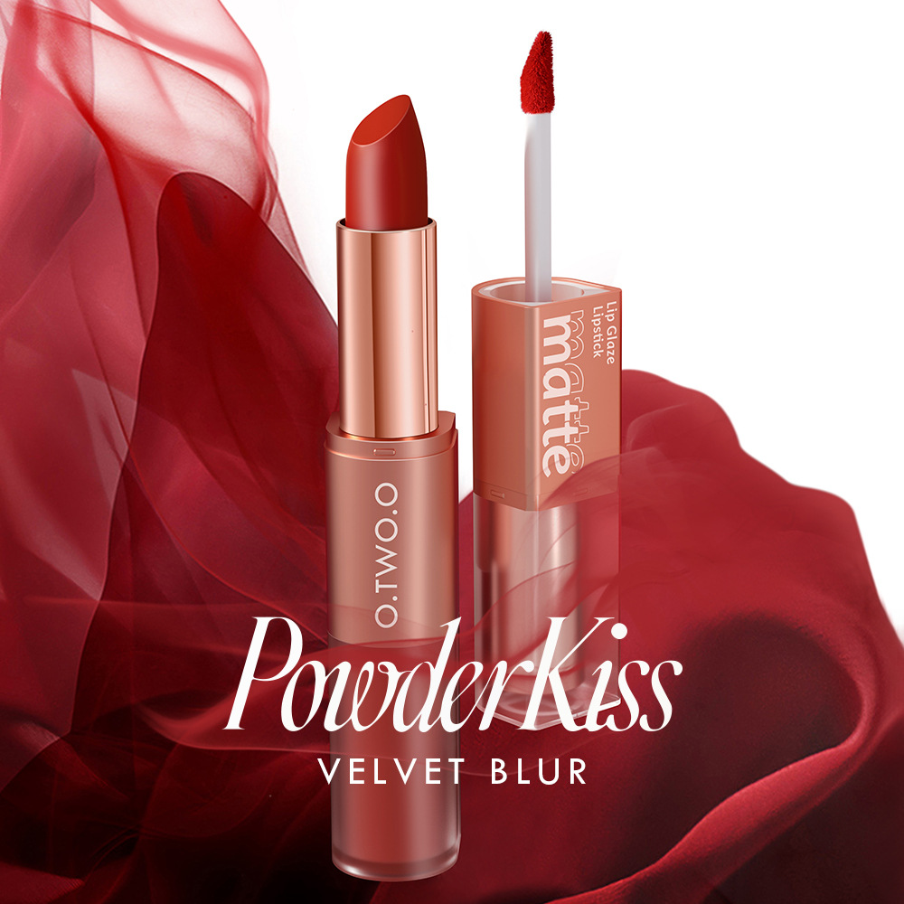 Color soft matte double-ended lip mud lipstick sc036 Color soft matte double-ended lip mud lipstick sc036