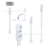 New cross-border product: Electrical Outlet Extender, bedside table extender, in stock and ready to ship.