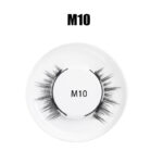 Magnetic false eyelashes set one pair magnetic magnet false eyelashes natural thick false eyelashes quantum eyelashes flatness