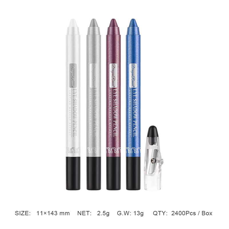Pearlescent Eyeshadow Pen with Sharpener, Metallic Luster