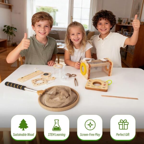 Children's Insect Observation Box Outdoor Insect Catching and Exploration Kit Biological Experiment Collection Insect and Butterfly Breeding and Observation Box Children's Insect Observation Box Outdoor Insect Catching and Exploration Kit Biological Experiment Collection Insect and Butterfly Breeding and Observation Box