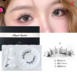 New quantum magnetic eyelash curler little devil magnetic false eyelashes 6D magnet eyelashes magnetic glue-free false eyelashes