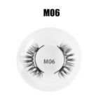 Magnetic false eyelashes set one pair magnetic magnet false eyelashes natural thick false eyelashes quantum eyelashes flatness