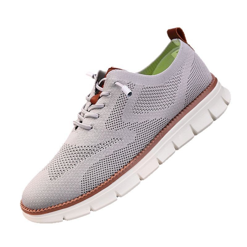 Breathable Mesh Flyknit Loafers for Men Plus Sizes - Lightweight Breathable Mesh Flyknit Loafers for Men Plus Sizes - Lightweight