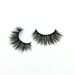 3 D Multi-Layer 6 D False Eyelashes with Black Band - Thick