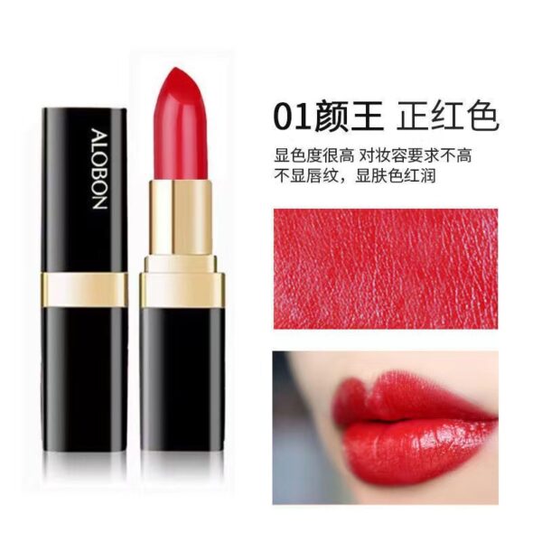 Yabang small black tube lipstick DS919 crystal bright color lipstick - cinnabar red cosmetics lipstick wholesale Yabang small black tube lipstick DS919 crystal bright color lipstick - cinnabar red cosmetics lipstick wholesale