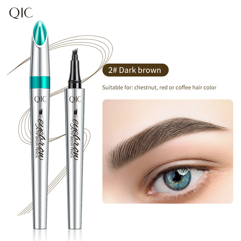 Waterproof Non-Fading Eyebrow Pencil for Natural-Looking 4-Fork Hairlines (1 g) Waterproof Non-Fading Eyebrow Pencil for Natural-Looking 4-Fork Hairlines (1 g)