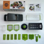 22-Piece Multifunctional Vegetable Cutter Set for Dicing
