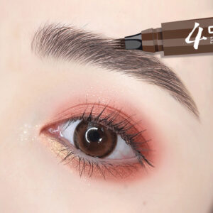 Suanke SUAKE four-fork water eyebrow pencil with clear roots, waterproof, durable and not easy to decolorize female simulation eyebrow pencil