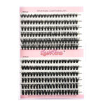 Natural Single Cluster False Eyelashes DIY Extension Set