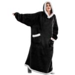 Oversized Wearable Blanket Hoodie Sweatshirt for Warm TV Evenings