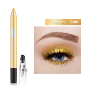 Pearlescent Eyeshadow Pen with Sharpener, Metallic Luster
