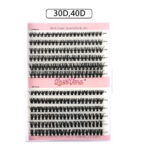 Natural Single Cluster False Eyelashes DIY Extension Set