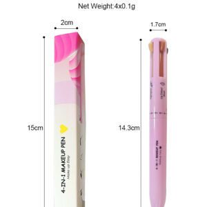 4-in-1 Makeup Pen for Lip Liner, Eyeliner, Brows & Highlighter