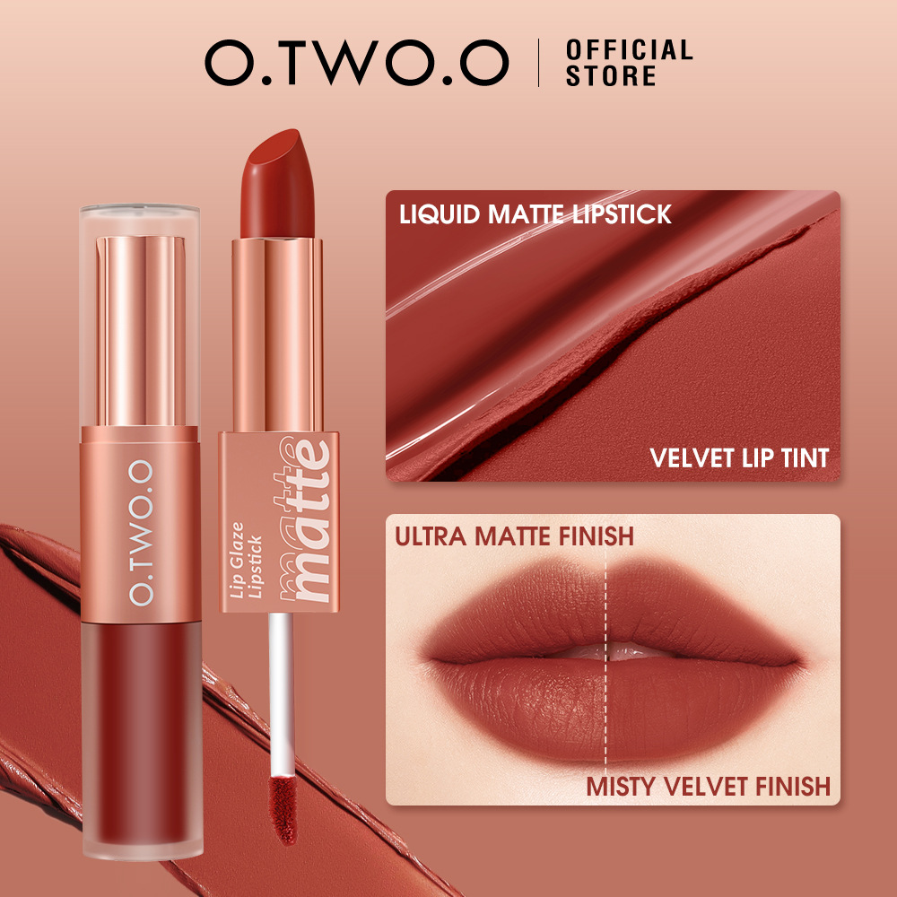 Color soft matte double-ended lip mud lipstick sc036 Color soft matte double-ended lip mud lipstick sc036
