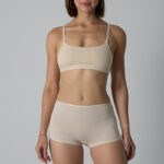 Cotton Bra Shorts, Cotton-Filled, Padded Bra for Women, Pure Cotton Shorts, Sports Bra Set