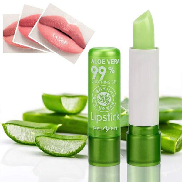 Explosive upgrade Pennyfin aloe vera color-changing lipstick rich moisturizing lasting moisturizing non-fading color-changing lipstick foreign trade Explosive upgrade Pennyfin aloe vera color-changing lipstick rich moisturizing lasting moisturizing non-fading color-changing lipstick foreign trade
