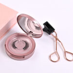 Quantum False Eyelashes Set One Pair Magnetic Eyelashes with Clip Novice Easy to Wear Slim False Eyelashes Wholesale