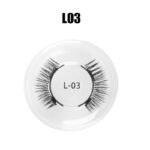Magnetic false eyelashes set one pair magnetic magnet false eyelashes natural thick false eyelashes quantum eyelashes flatness
