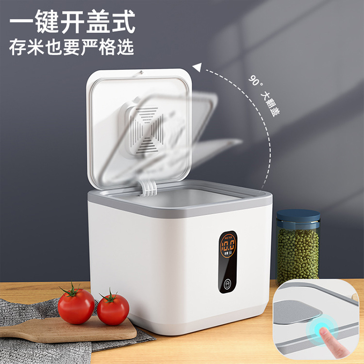 Rice storage container, insect-proof and moisture-proof household food-grade rice box, rice container, rice storage box Rice storage container, insect-proof and moisture-proof household food-grade rice box, rice container, rice storage box