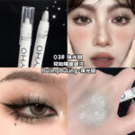 MYHO lazy silkworm pen single color brightening highlight with flash pearl white flash eyeshadow pen glitter finishing touch pen